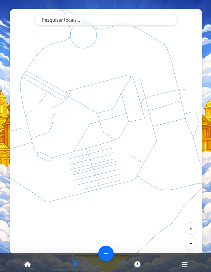 Mapa Inteligente com pontos de interesse